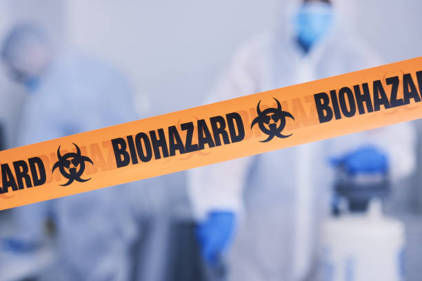 Professional Biohazard Cleanup technician working in Carthage, TN